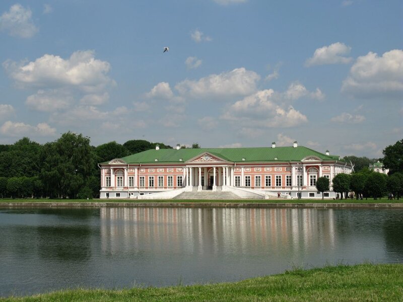 Palace by a Lake — Green