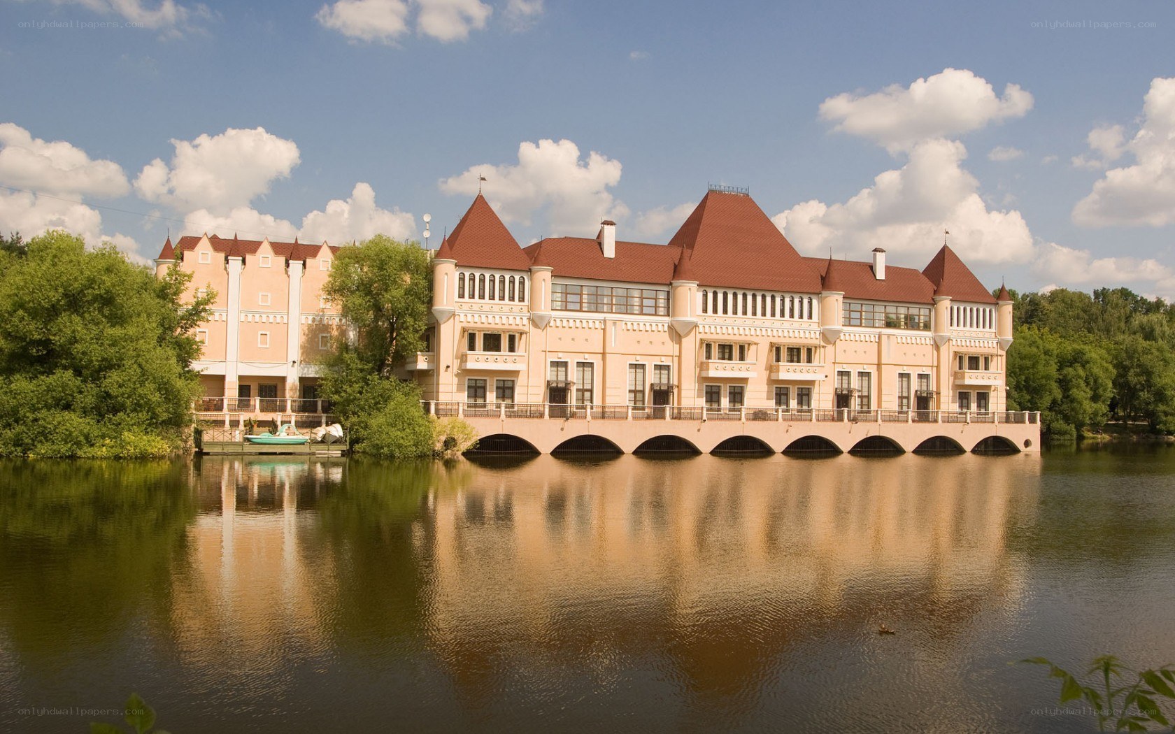 palace by the lake
