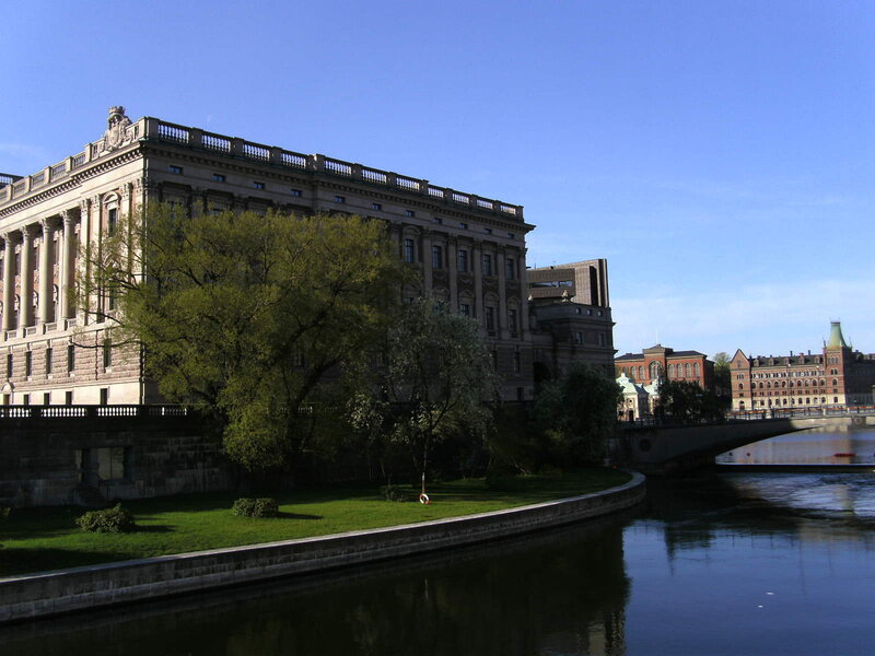 Palace by the river