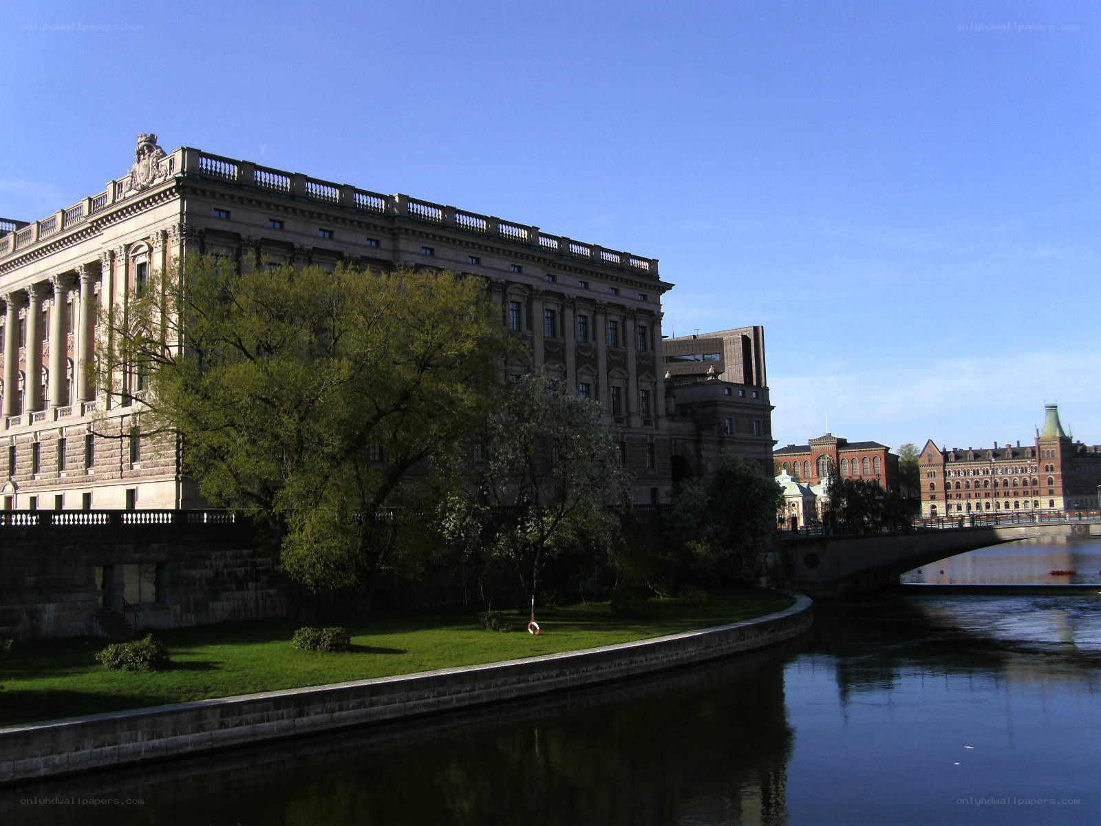 Palace by the river