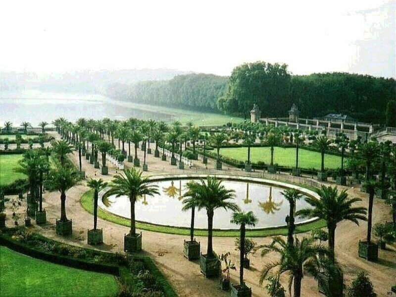 Palace Gardens with Fountain