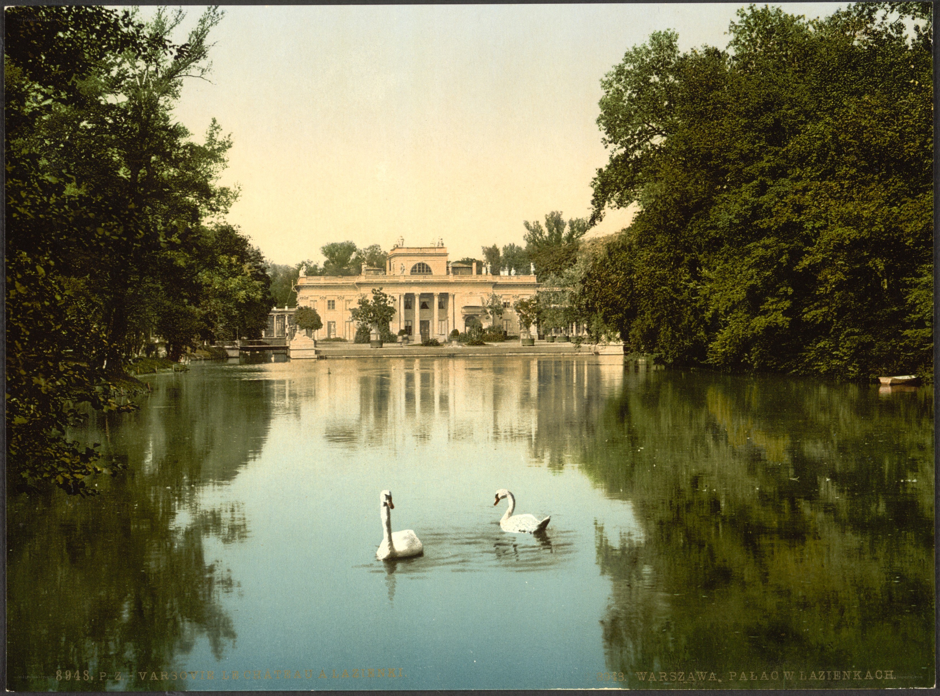 Palace in Lazienki Park