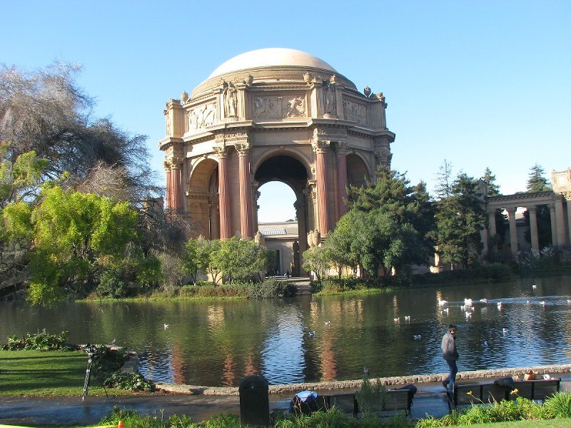Palace of Fine Arts — Blue, Serene