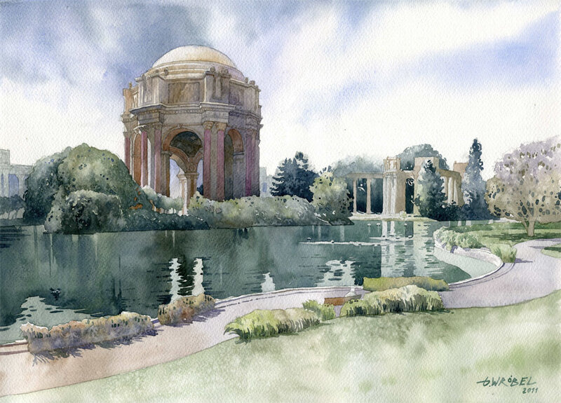 Palace of Fine Arts — Green