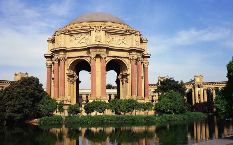 Palace of Fine Arts in San Francisco