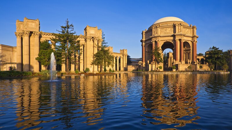 Palace of Fine Arts in San Francisco