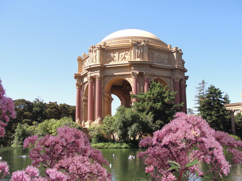 Palace of Fine Arts — Pink