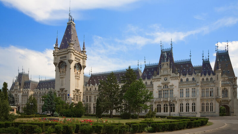 Palace of the Parliament — Blue, Serene, Afternoon