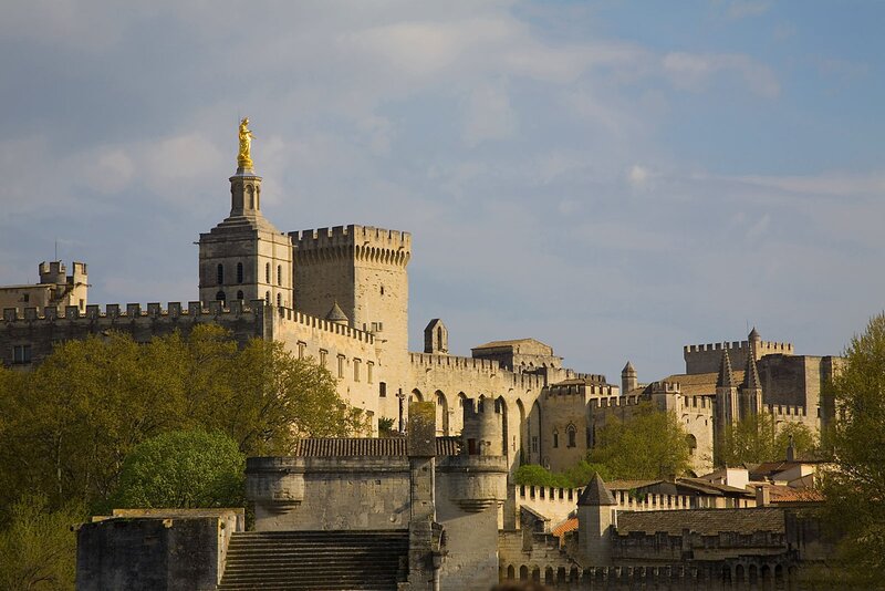 Palace of the Popes in Avignon