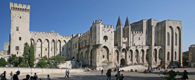 Palace of the Popes in Avignon