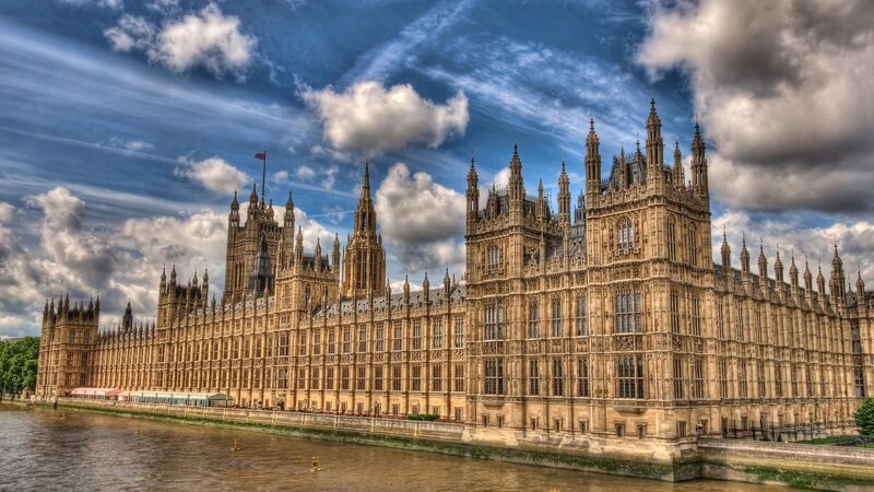 Palace of Westminster — Blue