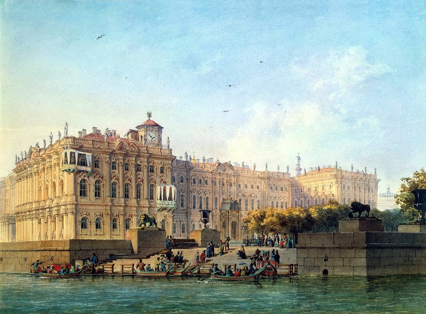 Palace on the Neva River