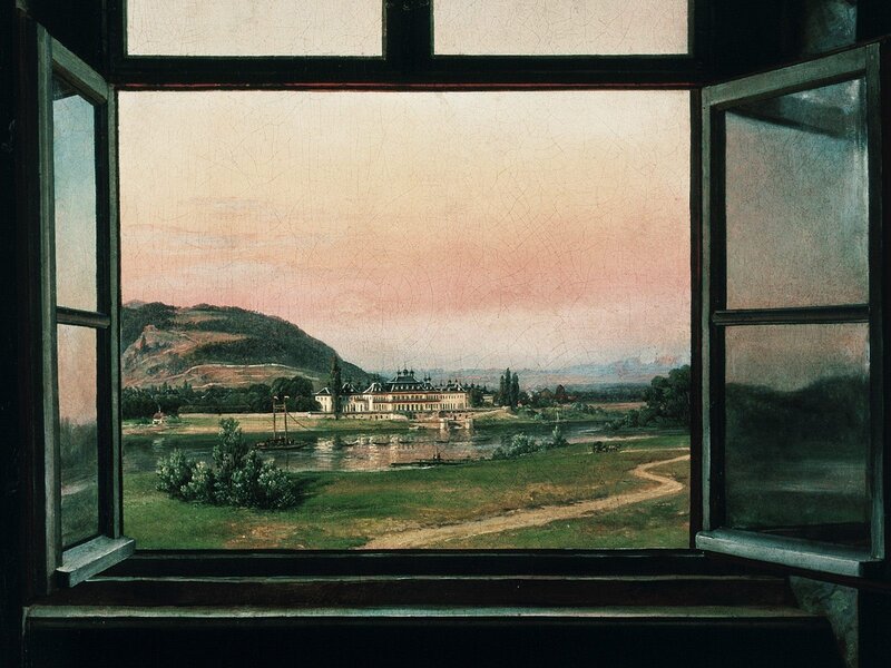 Palace View from Window
