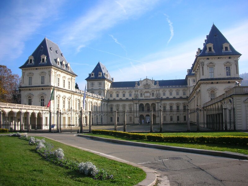 Palace with blue sky