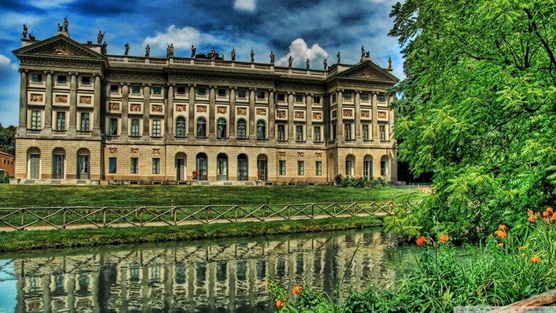 Palace with Canal