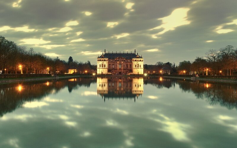 Palace with Reflection