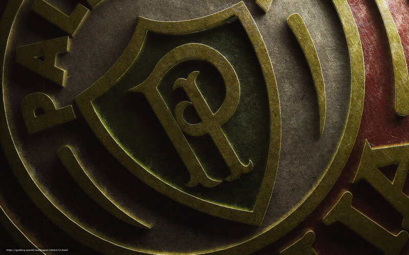 Paladin emblem close-up