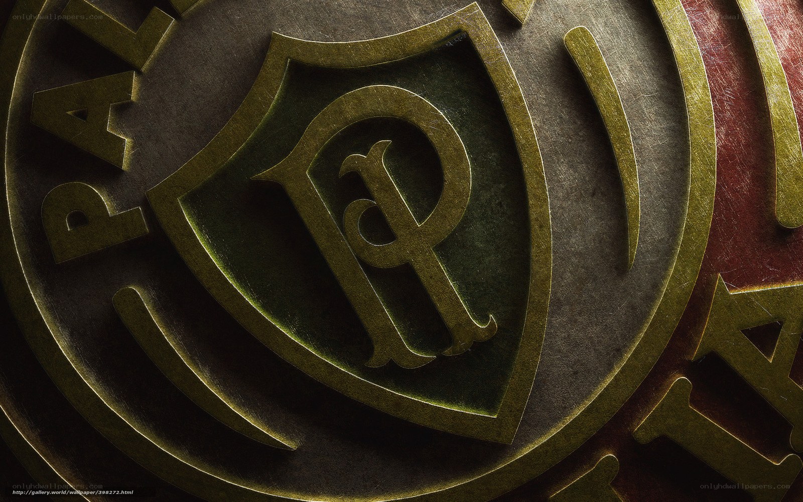Paladin emblem close-up