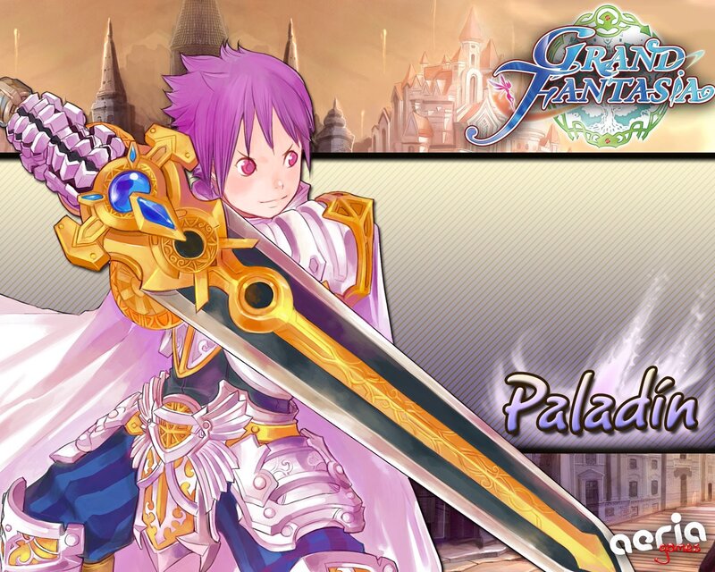 Paladin from Grand Fantasia