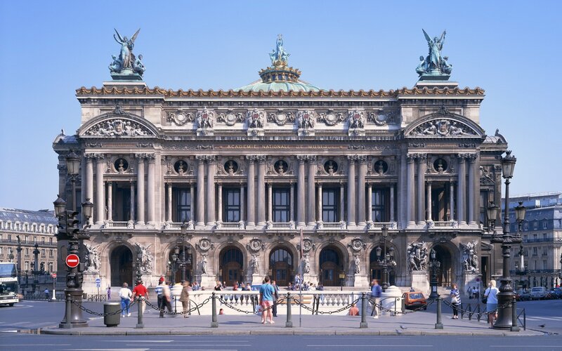 Palais Garnier Opera House — Blue