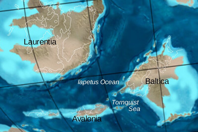 Paleogeographic Map
