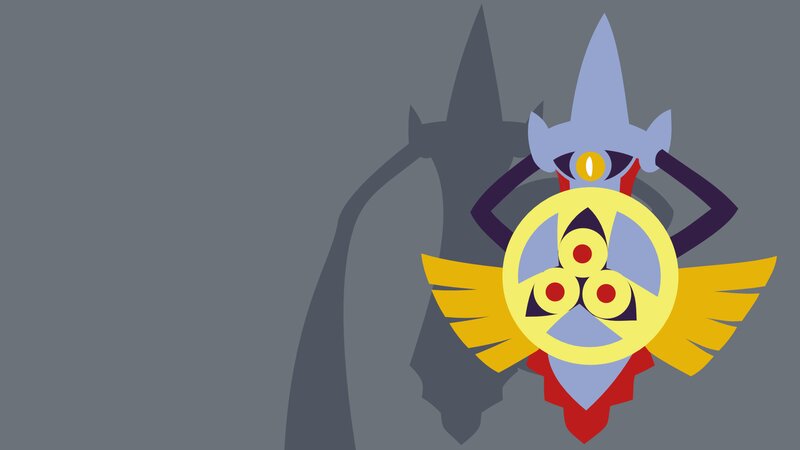 Palkia Character — Gray, Dramatic