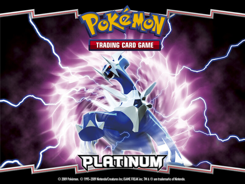 Palkia in Lightning Storm