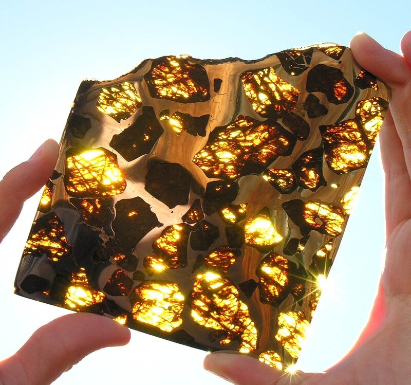 Pallasite Meteorite