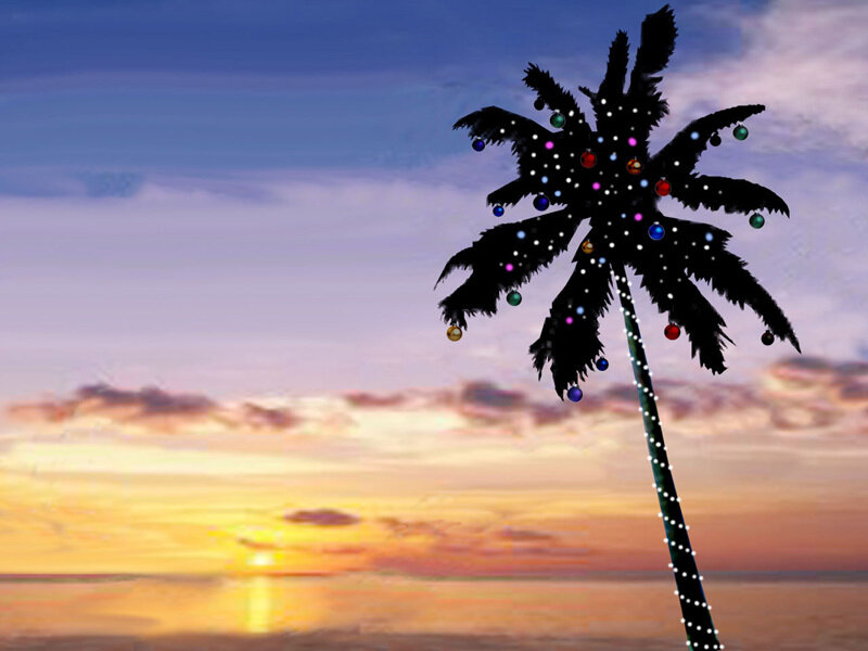 Palm Tree with Ornaments