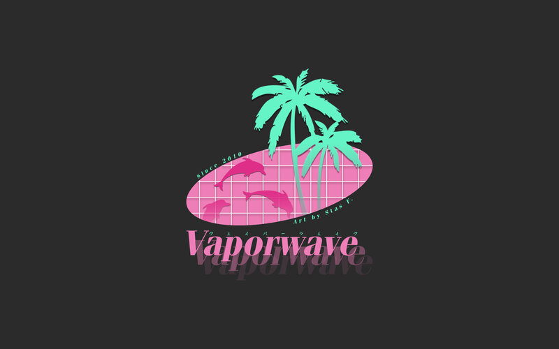 Palm Trees and Dolphins
