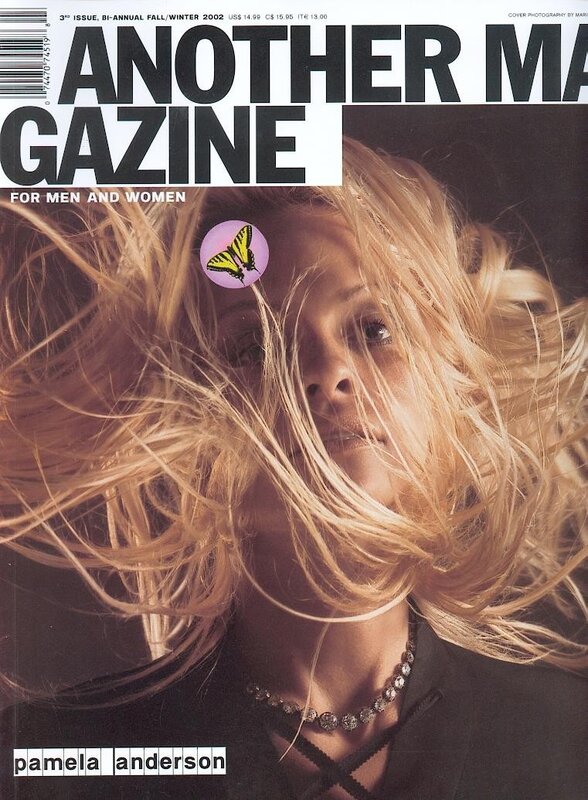 Pamela Anderson on magazine cover
