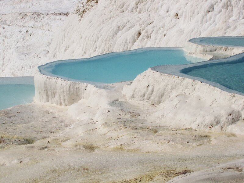 Pamukkale travertine pools