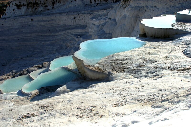 Pamukkale travertine pools