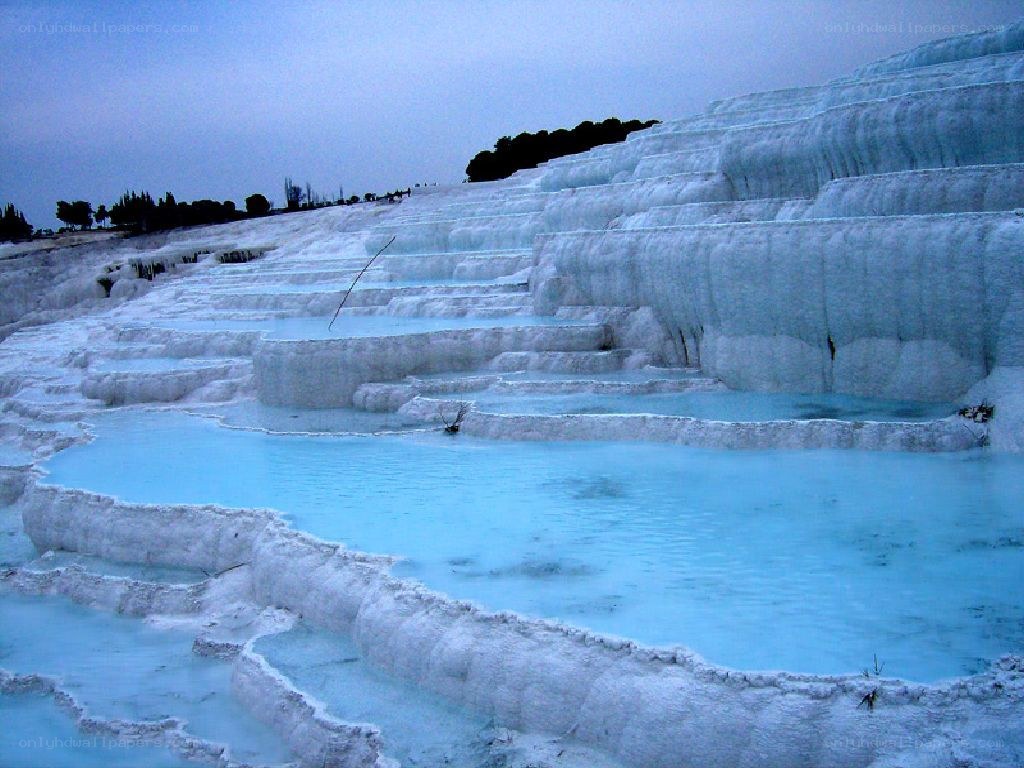 Pamukkale travertine terraces