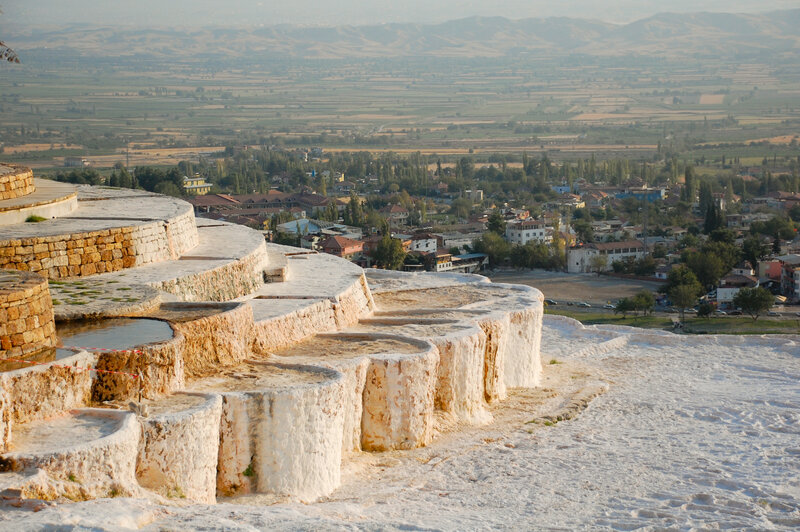 Pamukkale travertine terraces