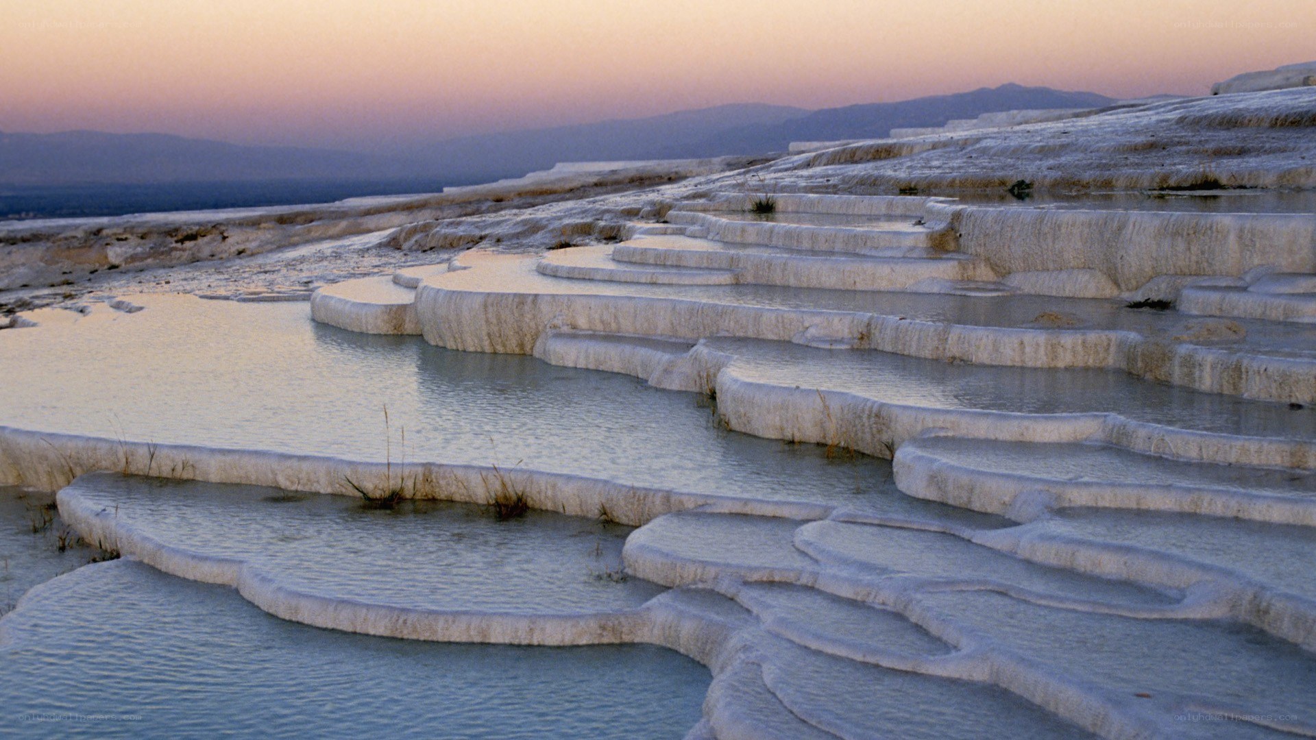 Pamukkale travertine terraces