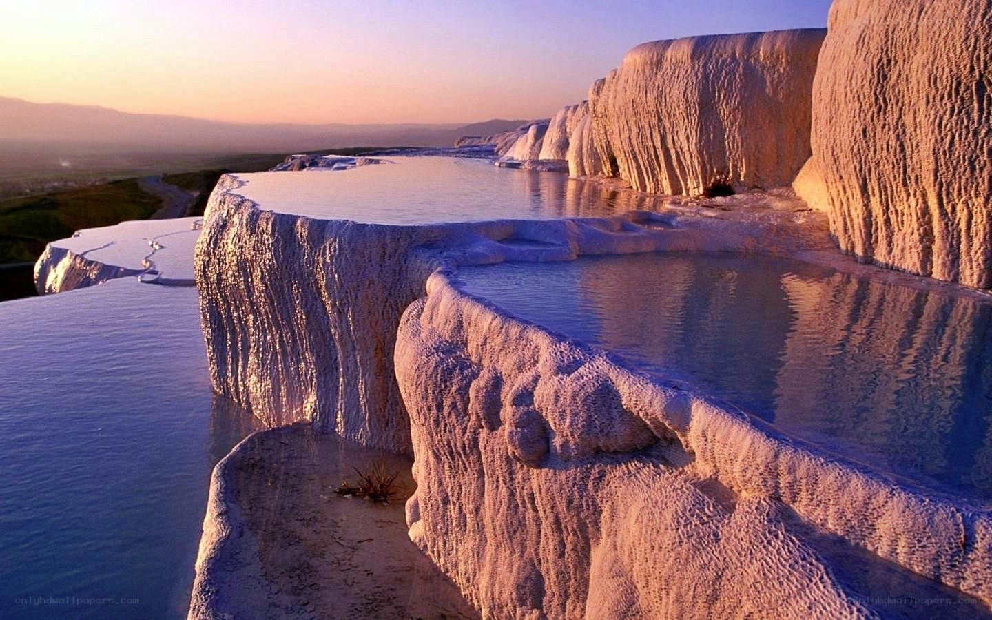 Pamukkale travertine terraces