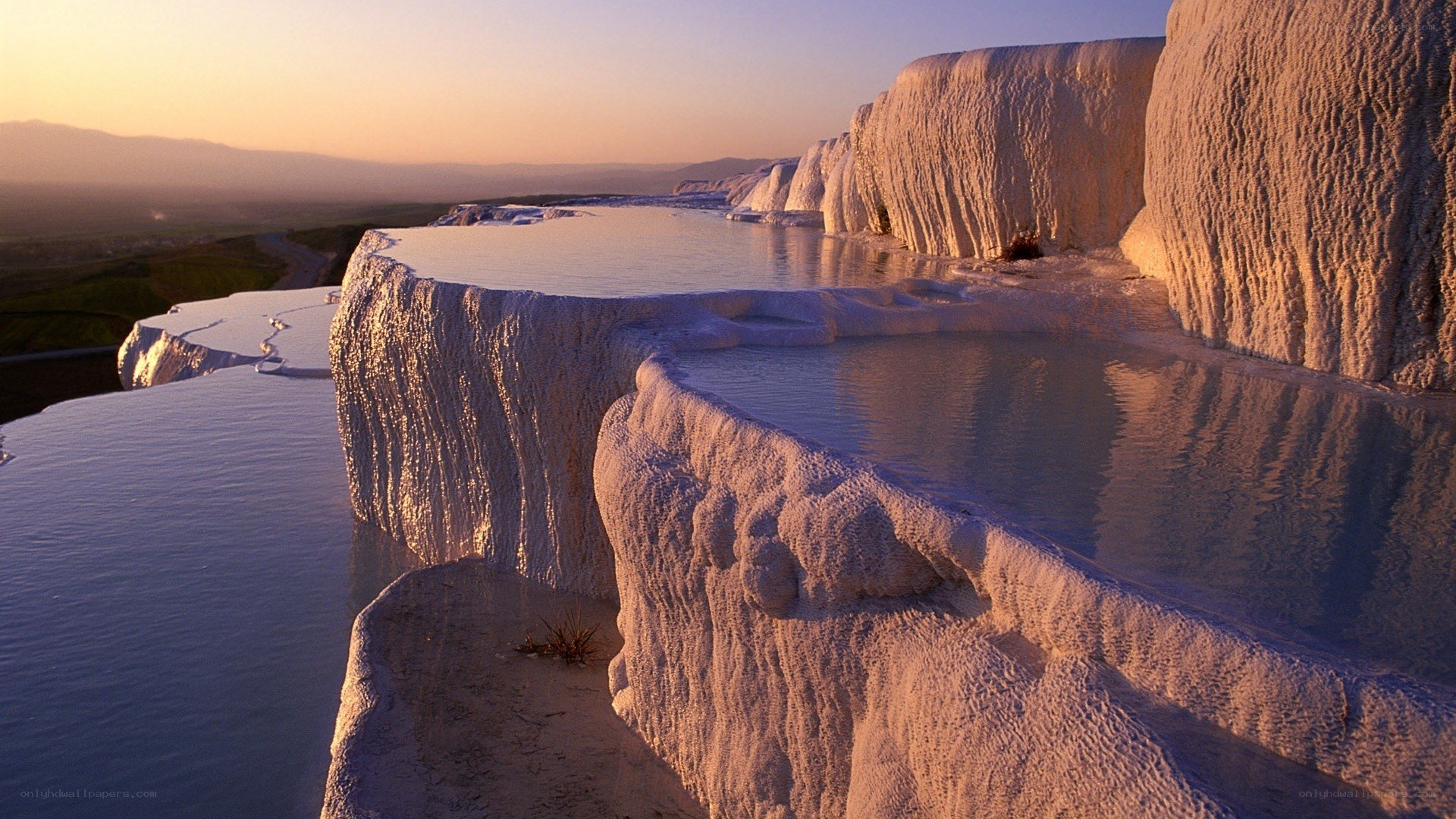 Pamukkale travertine terraces
