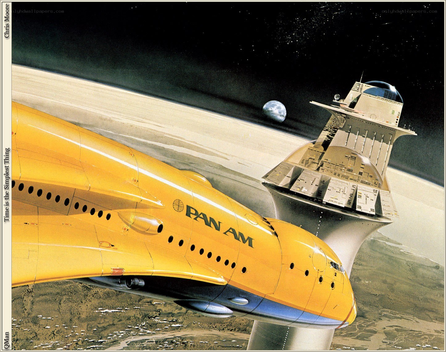 Pan Am Spaceship Art