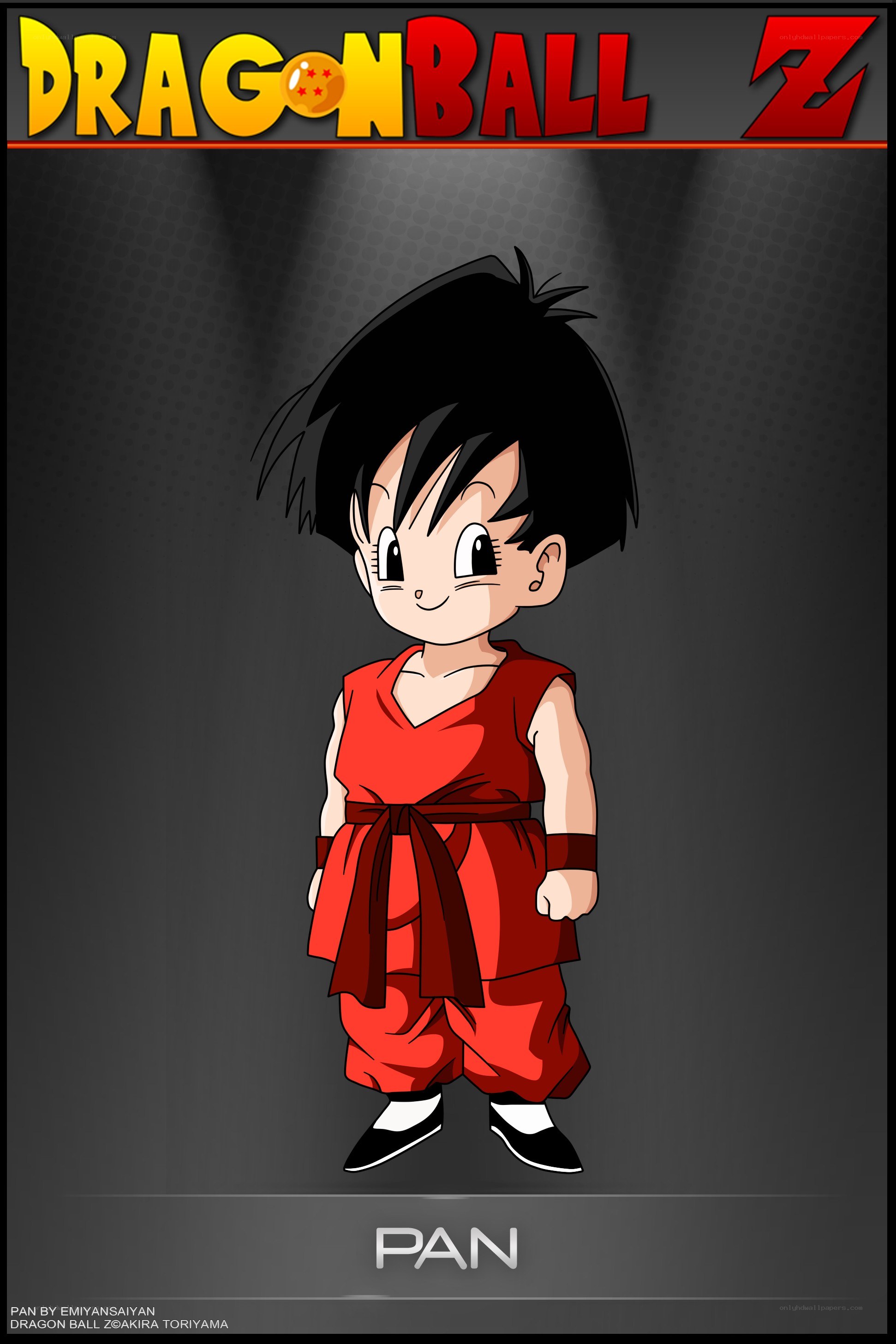 Pan from Dragon Ball Z