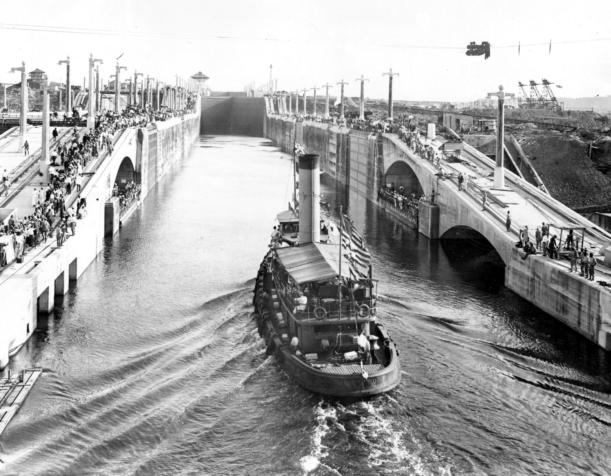 Panama Canal opening ceremony