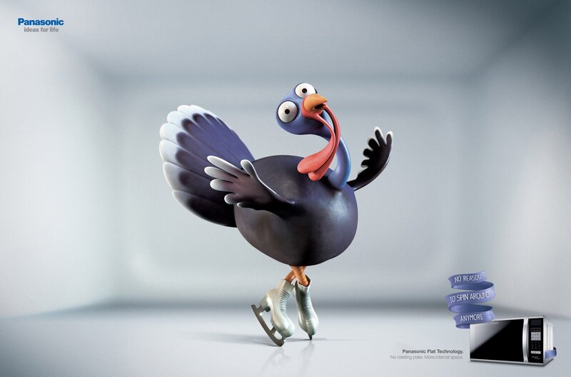 Panasonic microwave ad