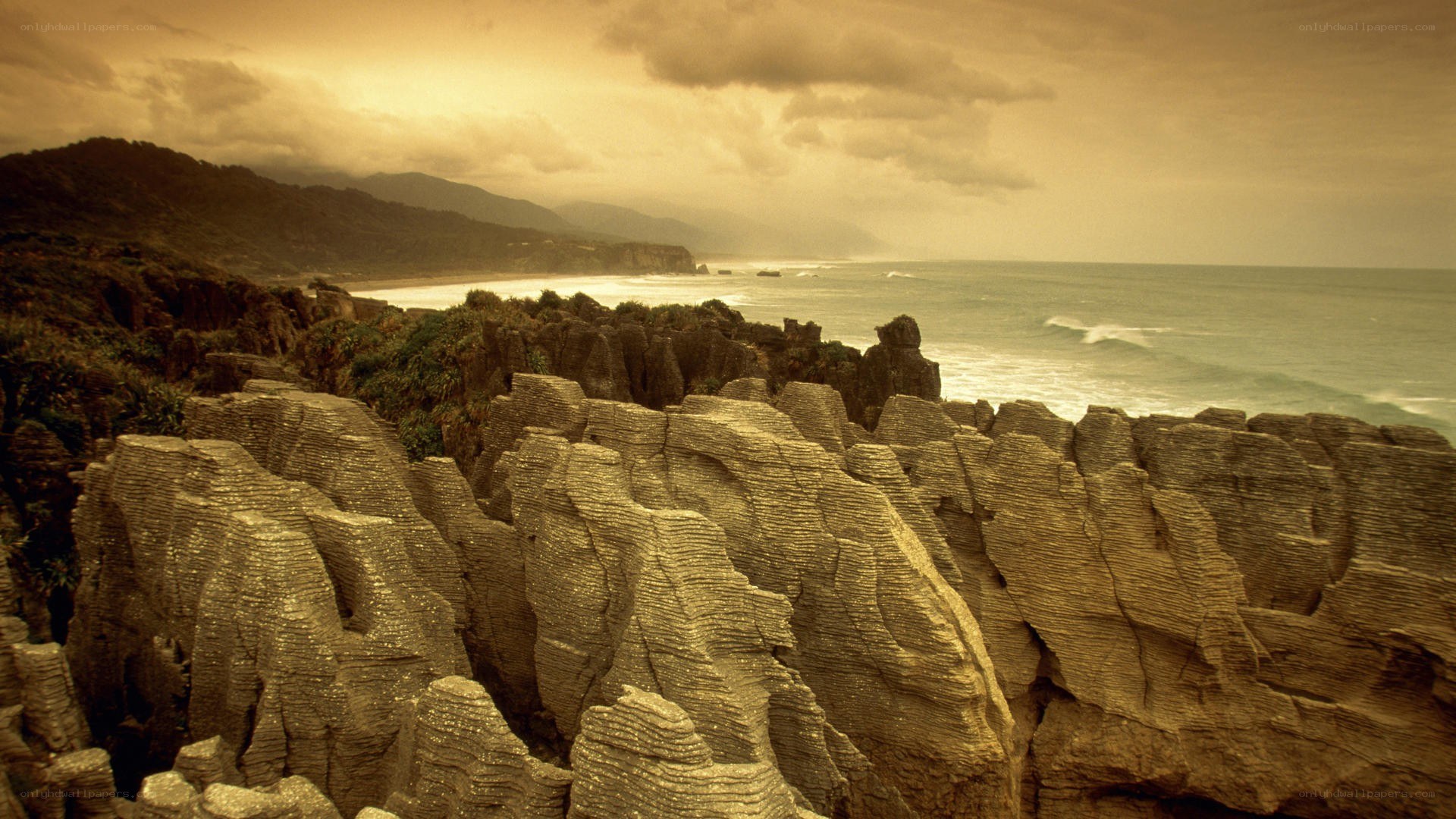Pancake Rocks at Punakaiki