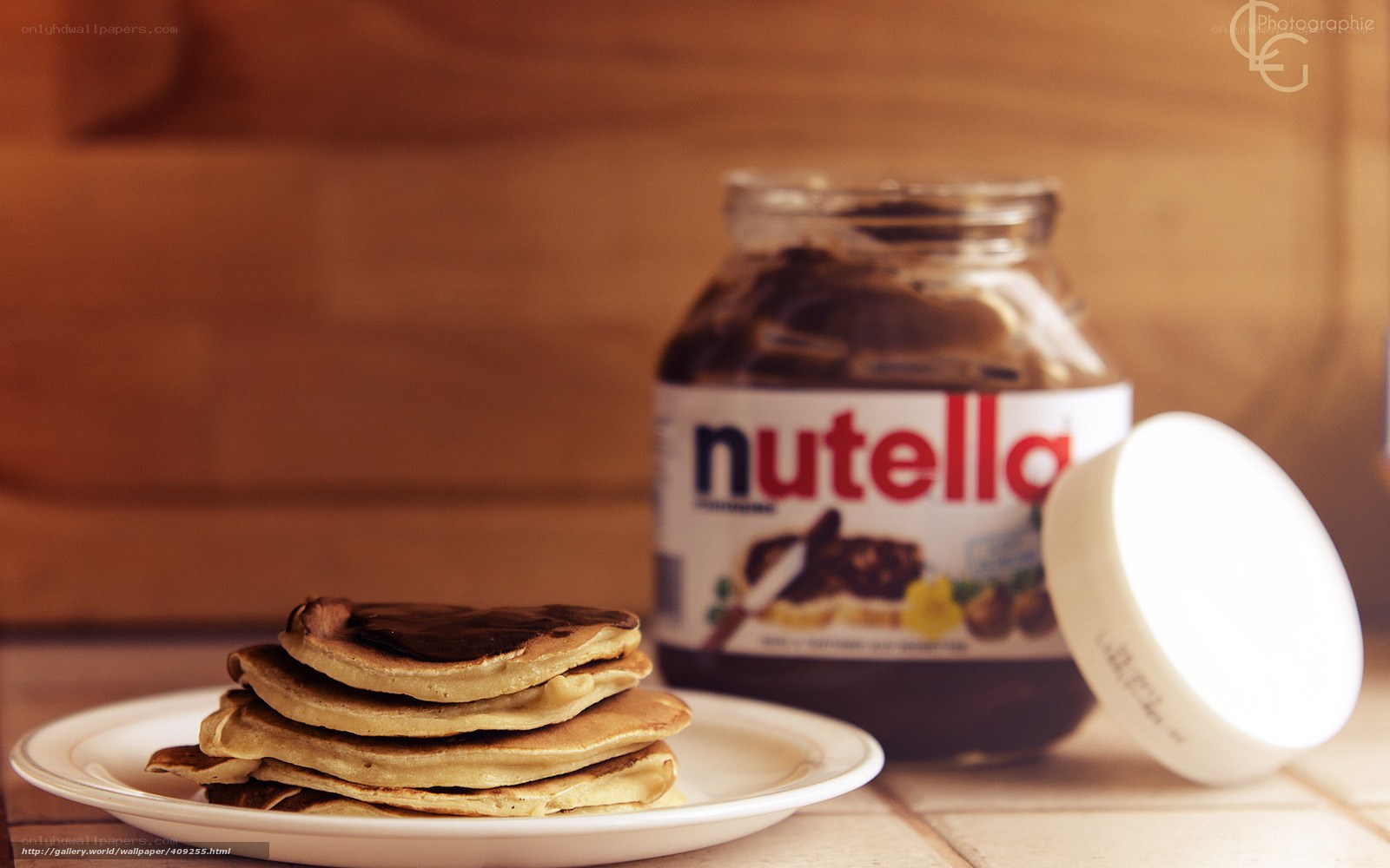 Pancakes with Nutella