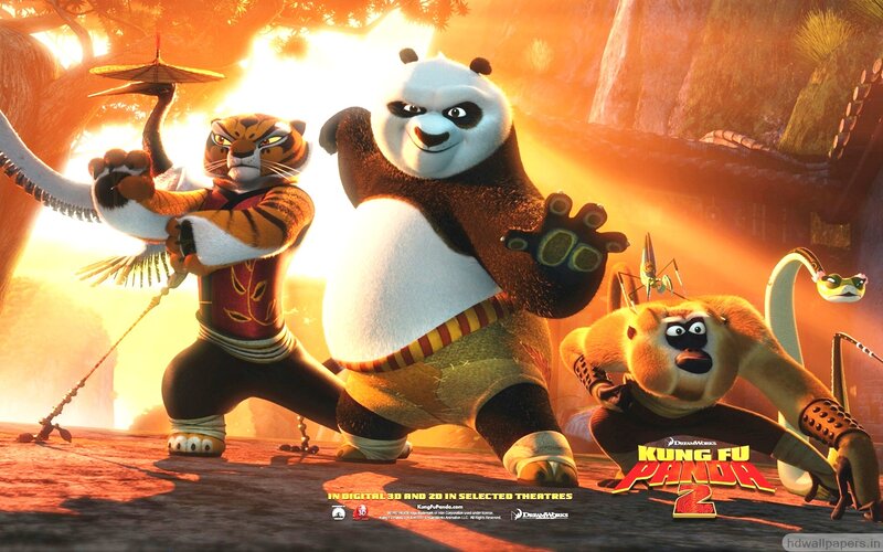 Panda and Tiger Warriors