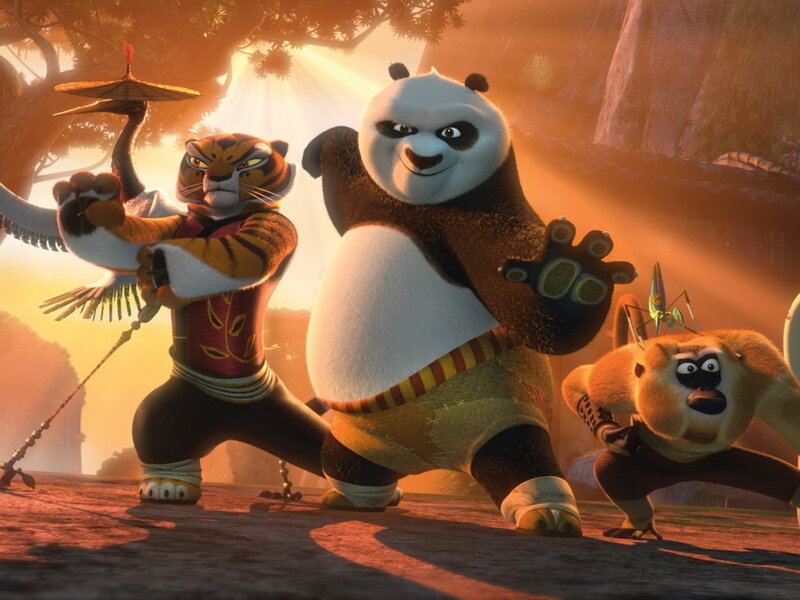 Panda and Tigers