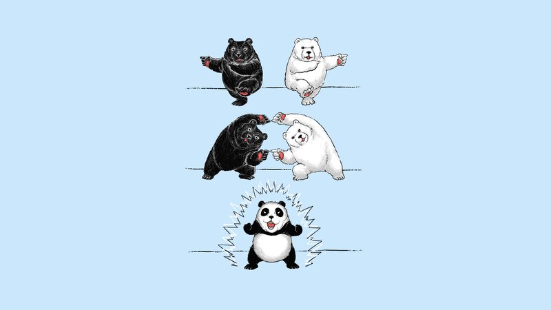 Panda Bear Cartoon