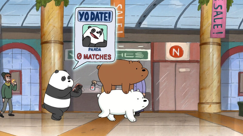 Panda Bear with Phone