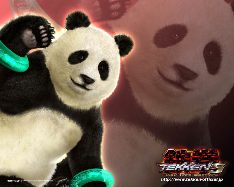 Panda character from Tekken 5