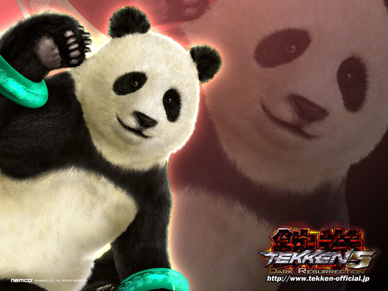 Panda Character in Action